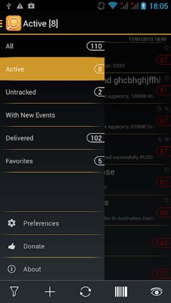 TrackChecker Mobile - Preview 19