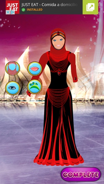 green emerald velvet dress Hijab Fashion Doll Makeover And Hand Art - Hijab Girl Makeup And Dress up  Salon