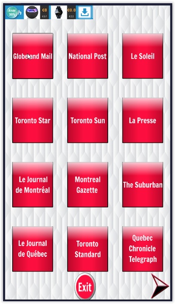 Canada Newspapers online - Preview 1