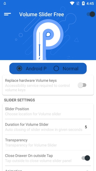 Volume Slider Free - Preview 1