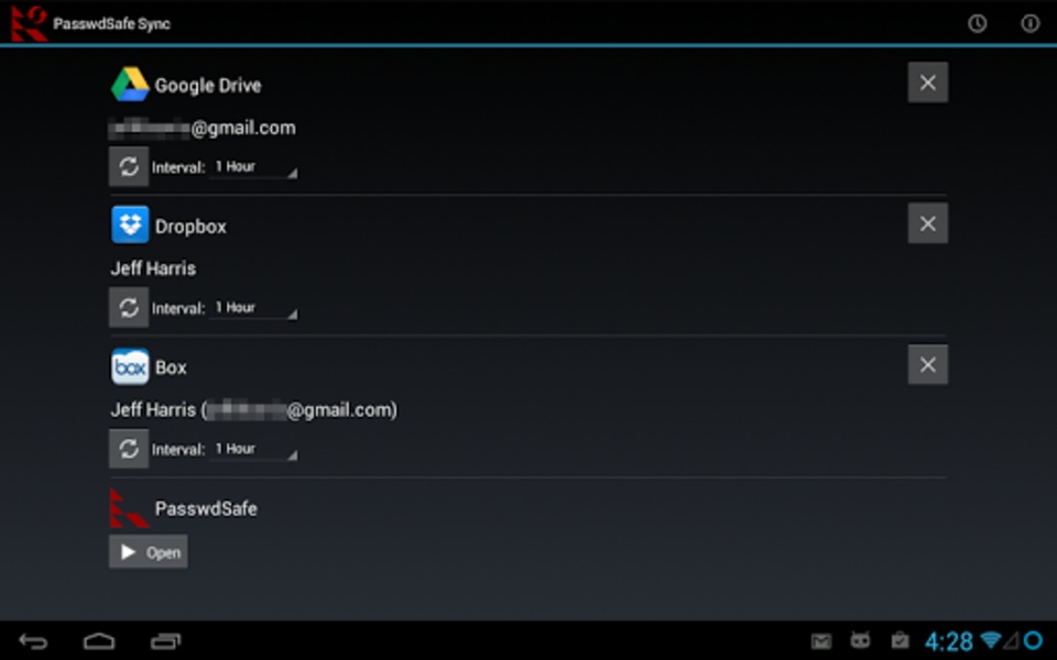 PasswdSafe Sync - Preview 1