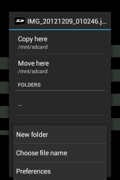 Send to SD card - Preview 3