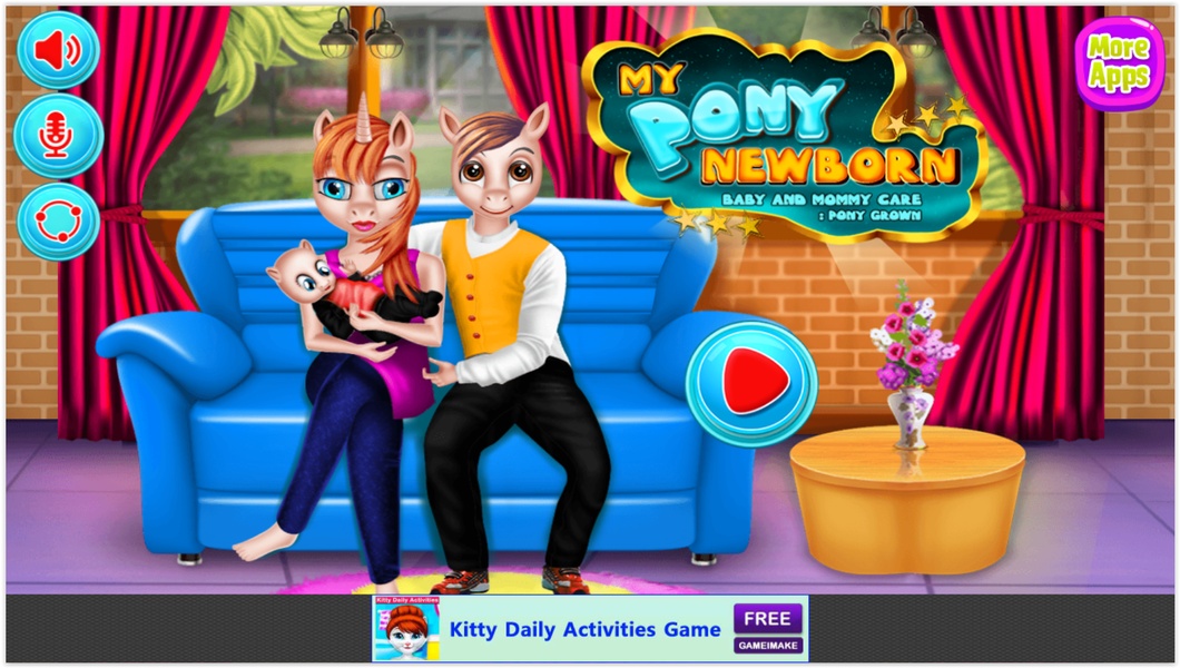 My Pony Newborn Baby And Mommy Care Pony Grown - Preview 1