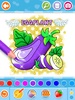 Fruits and Vegetables Coloring screenshot 3
