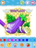 Fruits and Vegetables Coloring screenshot 3