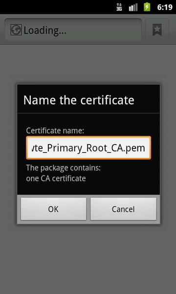 Android Certificate Installer - Preview 1