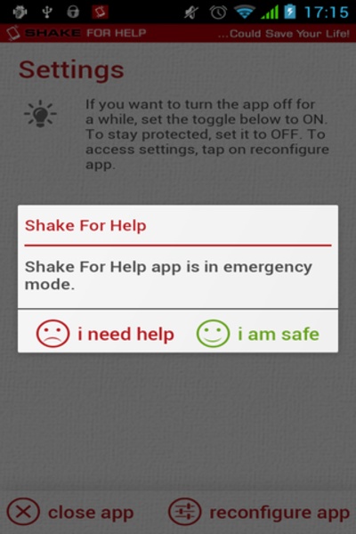 Shake For Help - Preview 1