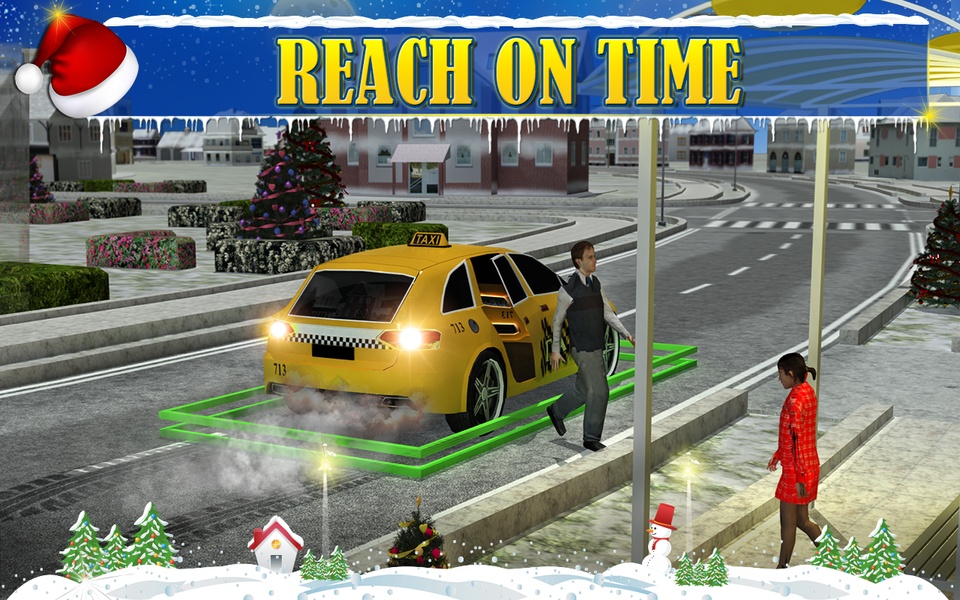 Christmas Taxi Duty 3D - Preview 8