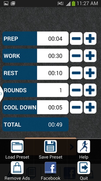 HIIT interval training timer - Preview 1