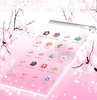 Pink Cherry GO Launcher Theme screenshot 4