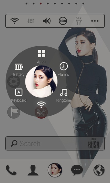 miss A SUZY launcher theme - Preview 2