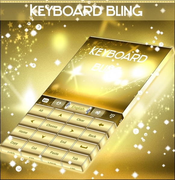 Bling GO Keyboard - Preview 1