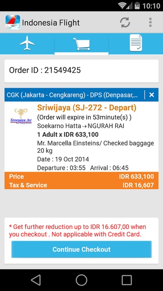 Indonesia Flight - Tiket - Preview 4