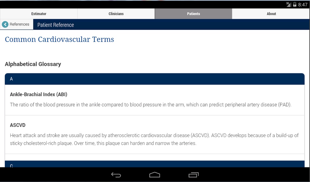 ASCVD Risk Estimator - Preview 1