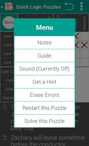 Quick Logic Puzzles - Preview 5