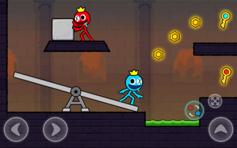 Red and Blue Stickman 2 - Preview 7