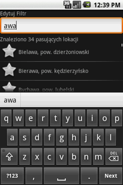Meteo.pl alternative - Preview 2