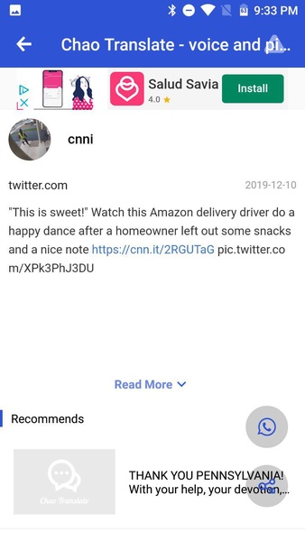Chao Translate - voice and picture translator - Preview 1