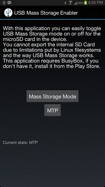 SG USB Mass Storage Enabler - Preview 3