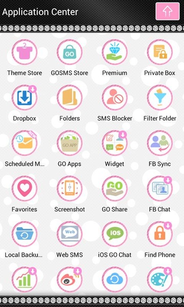 Dot Chic Pink GO SMS - Preview 2