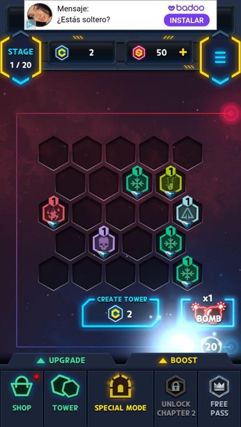 NeonMergeDefence - Preview 2