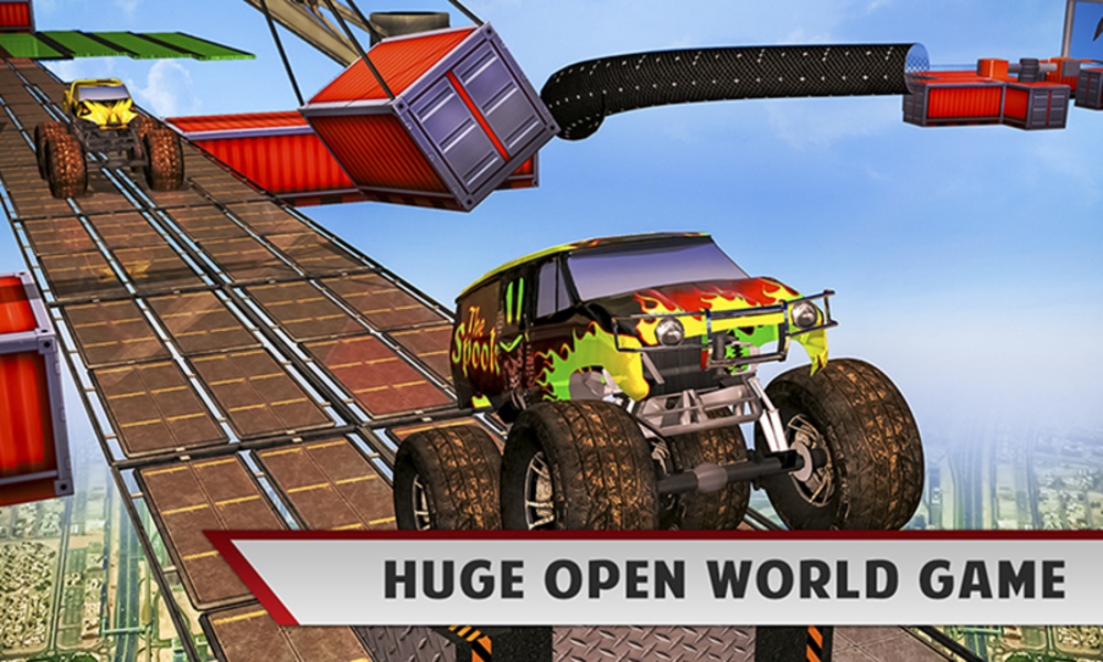 monster stunt impossible track racing - Preview 2