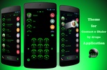 Theme Dialer Neon Green screenshot 6