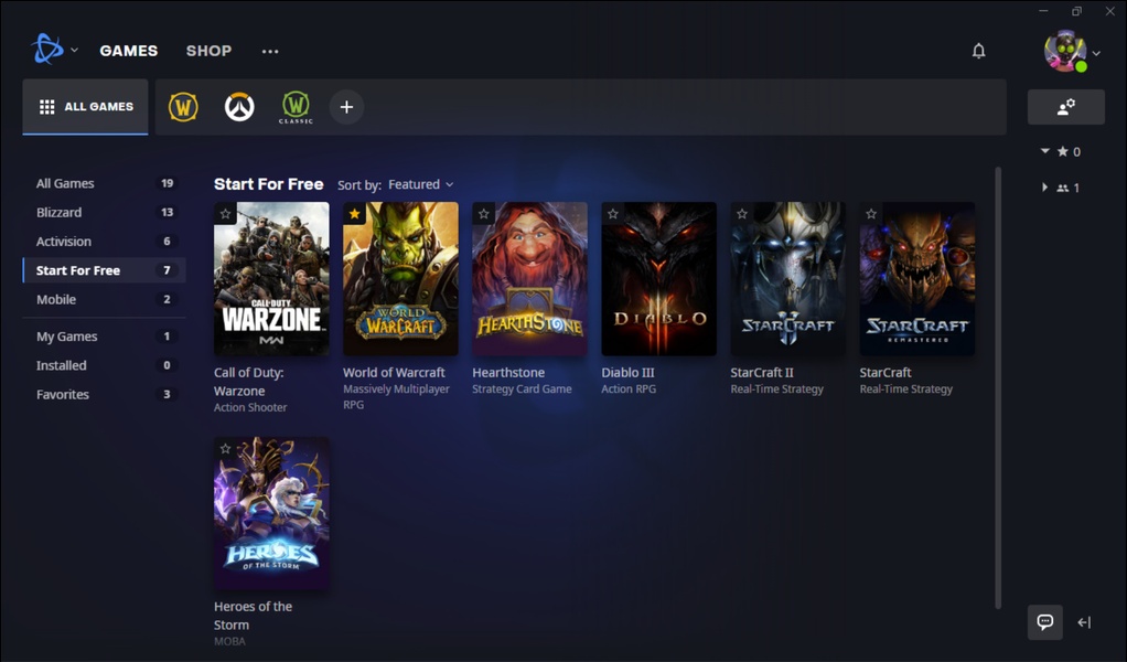 Battle.net for Windows - Download it from Uptodown for free