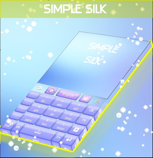 Simple Silk GO Keyboard - Preview 2