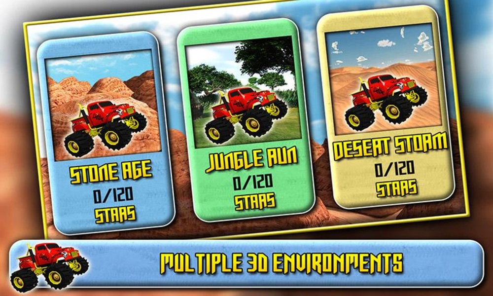3D Monster Truck Driving - Preview 4