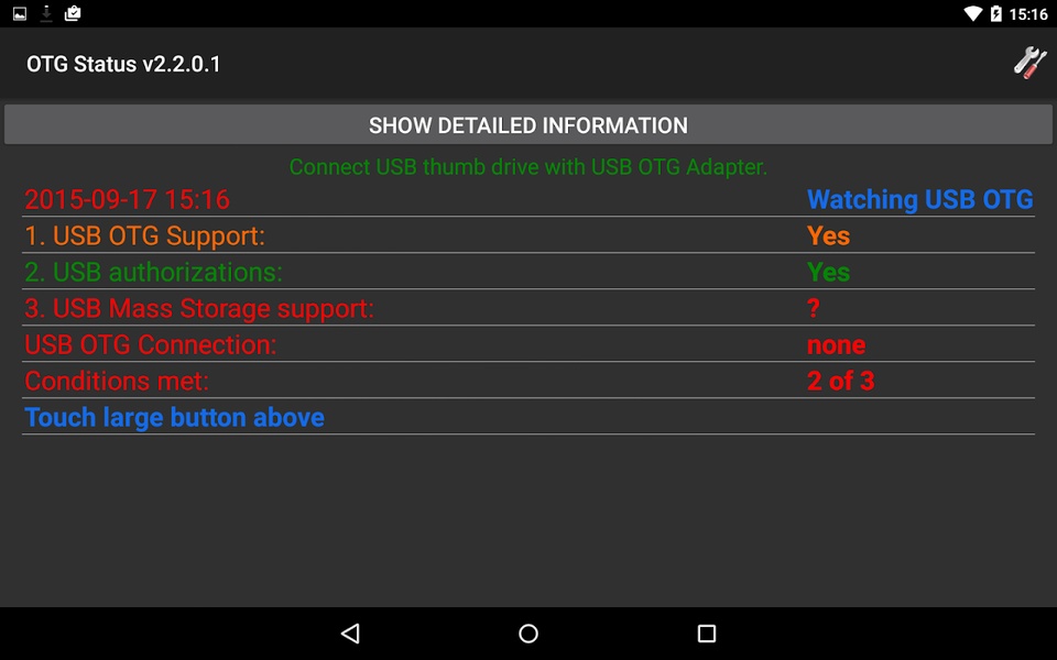 OTG Status - Preview 2