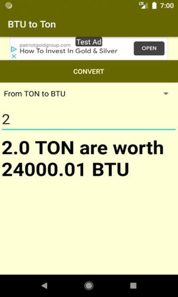 BTU to Ton - Preview 1