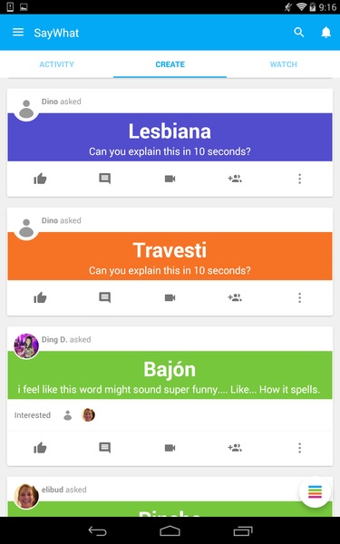 SayWhat Video Dictionary - Preview 1