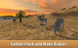 Wild Zebra Horse Simulator 3D screenshot 3