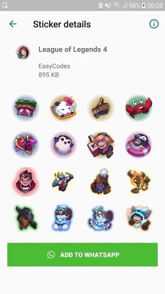 LoL Stickers for Whatsapp - Preview 5