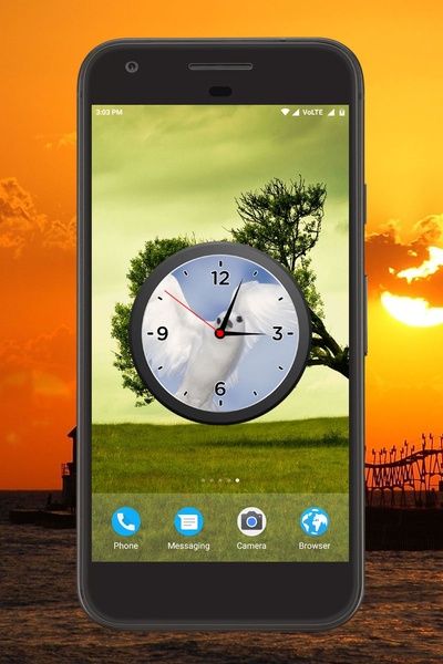 Birds Clock Live Wallpaper - Preview 4