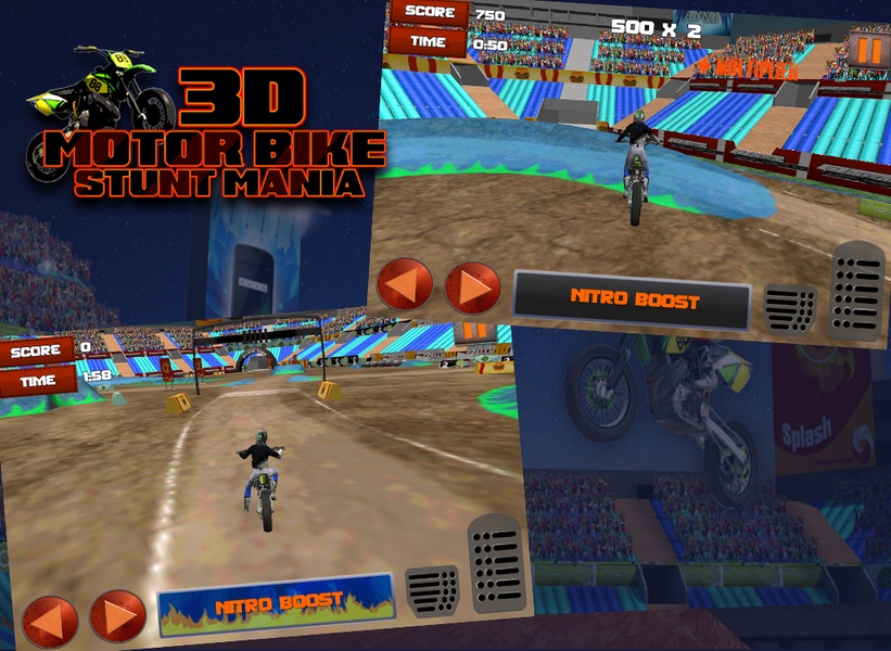3d Motor Bike Stunt Mania - Preview 2