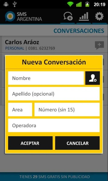 SMS Argentina - Preview 3