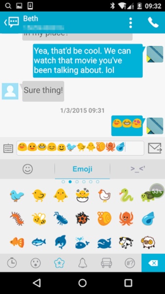 Handcent Emoji(Android) - Preview 5