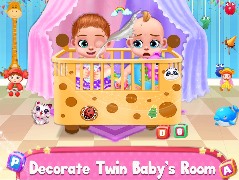 Twins Nursery Baby Games APK + Mod for Android.