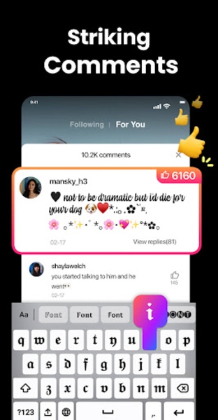 Fonts Keyboard & Emoji - Preview 2