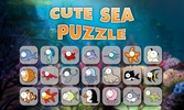 Cute Sea Puzzle screenshot 8