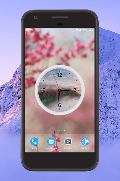 Mist Clock Live Wallpaper - Preview 3