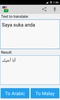 Malay Arabic Translator screenshot 2