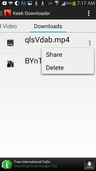 Keek Downloader - Preview 1