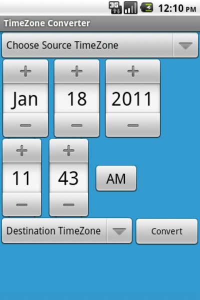 TimeZone Converter - Preview 2