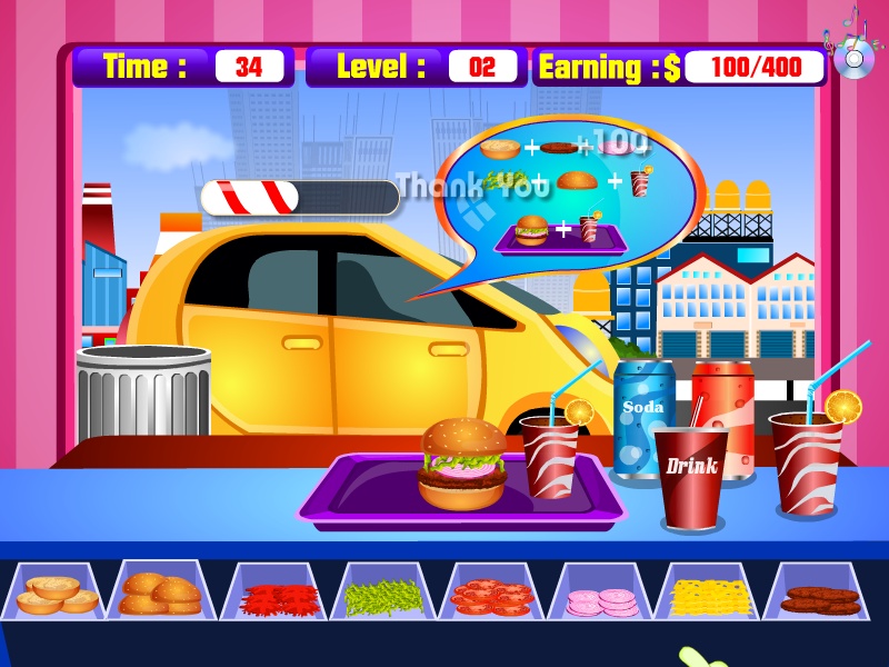 Cooking hamburgers for drivers - Preview 4
