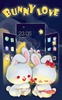 Kawaii Rabbit Love theme screenshot 3