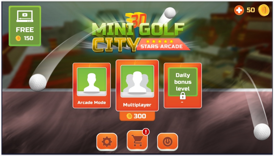 Mini Golf 3D City Stars Arcade - Preview 2