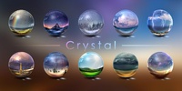 Crystal GO Weather Widget Theme screenshot 1
